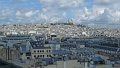 Depuis la terrasse des Galeries Lafayette 25 juillet 2011 Les toits de Paris et Montmartre